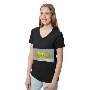 Women's Tri-Blend V-Neck T-Shirt - Allmade AL2018