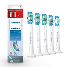 Load image into Gallery viewer, Philips Sonicare Genuine SimplyClean Replacement Toothbrush Heads, 5 Brush Heads, White, HX6015/03