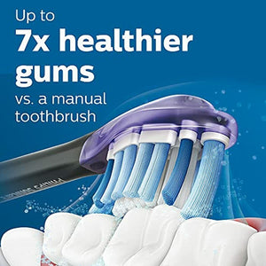Philips Sonicare Genuine G3 Premium Gum Care Replacement Toothbrush Heads, 2 Brush Heads, Black, HX9052/95