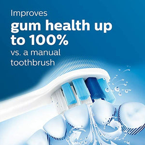 Philips Sonicare Genuine G2 Optimal Gum Health Toothbrush Heads, 3 Brush Heads, White, HX9033/65