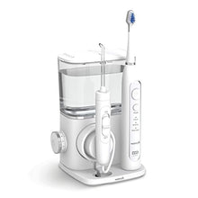 Load image into Gallery viewer, Waterpik CC-01 Complete Care 9.0 Sonic Electric Toothbrush with Water Flosser, White, 11 Piece Set