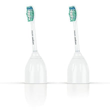 Load image into Gallery viewer, Philips Sonicare Genuine E-Series Replacement Toothbrush Heads, 2 Brush Heads, White, HX7022/66
