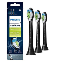 Load image into Gallery viewer, Philips Sonicare Genuine DiamondClean Toothbrush Head, Black, 3 Count