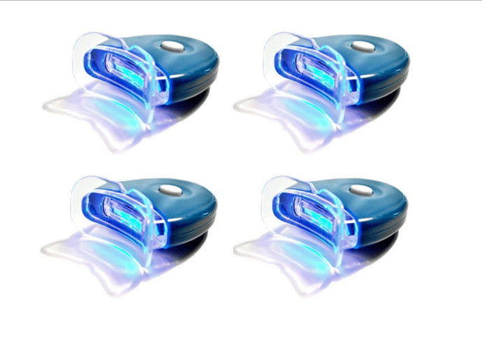 4 - NEW LED Blue Plasma Hands-free Teeth Whitening Accelerator Light w/ Batteries