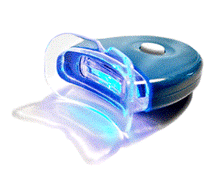 Load image into Gallery viewer, BELLEMATE 2  LED Blue Plasma Handsfree Teeth Whitening Light WITH 4 THERMOFORMING TRAYS MADE IN THE USA FOR YOUR SAFETY!! WITH BATTERIES