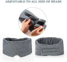 Load image into Gallery viewer, 100% Handmade Cotton Sleep Mask Blackout - Comfortable &amp; Breathable Ey