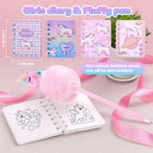 Load image into Gallery viewer, Aofmee Unicorn Gift for Girls, 12 Pcs Beauty Spa Gifts Baskets Set wit