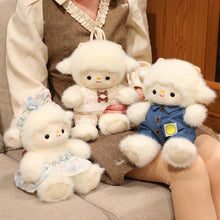 Load image into Gallery viewer, Cute Little Lamb Plush, Soft Stuffed Animal for Holiday Gift, Adorable