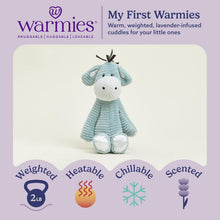 Load image into Gallery viewer, warmies 13” Donkey Stuffed Animal, Microwavable Heated Plushies and