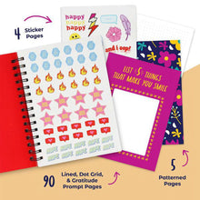 Load image into Gallery viewer, Doodle Hog Gratitude Journal for Kids, Teens - 100 Page Diary With Wri