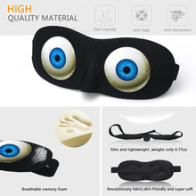 Load image into Gallery viewer, Eye Sleep Mask Funny Blindfold for Women Men Kid, Upgraded 3D Contoure