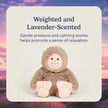 Load image into Gallery viewer, warmies 13” Bigfoot Stuffed Animal, Microwavable Heated Plushies and