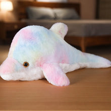 Load image into Gallery viewer, HZRSLY Sparkling Dolphins Doll, Luminous Aquarium Toy Souvenir, Glowin