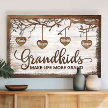 Load image into Gallery viewer, Customizaholic Custom Grandkids Name Sign, Personalized Grandchildren