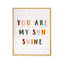 Load image into Gallery viewer, Crystal Art Gallery My Sunshine Inspiration Framed Digital Print 16" x