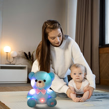 Load image into Gallery viewer, Color Changing Glow Bear Plush Toy with Light - Blue LED Night Light S