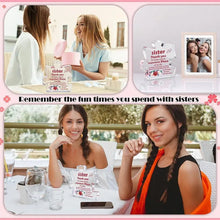 Load image into Gallery viewer, Youersen Sister Birthday Gift, Puzzle-Shaped Plaque for Thanksgiving,