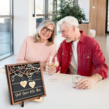 Load image into Gallery viewer, Personalized God Gave Me You Wooden Sign – Custom Couple Name Frame,