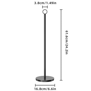Toilet Paper Holder Stand(with Reserve Function), Free-Standing Spare Rolls Storage Holder, Stainless Steel