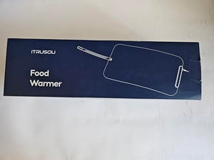 Food Warming Mat, iTRUSOU 27.5x16'' Electric Warming Tray with 7 Temp-Settings, Switchable Fahrenheit/Celsius, 99h Timer, Foldable Food Warmer Keep Food Warm at Buffet, Party, Sabbath, Daily Use