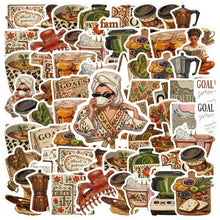 Load image into Gallery viewer, 35pcs-50pcs Vintage Stationery Stickers Gratitude Animal Stickers Food