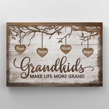 Load image into Gallery viewer, Customizaholic Custom Grandkids Name Sign, Personalized Grandchildren