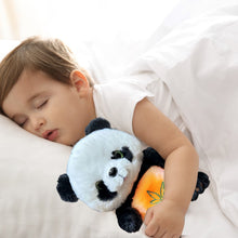 Load image into Gallery viewer, Sioweci Panda Bear Plush Toy with Sound Light Sensing Soft Comfortable