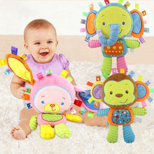Load image into Gallery viewer, Baby Comfort Doll Happy Monkey Plush Toy, Soft Soothing Sensory Tag To