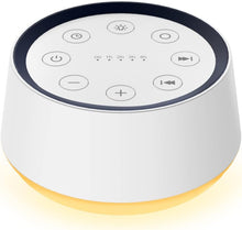 Load image into Gallery viewer, Brown Noise Sound Machine with 30 Soothing Sounds 12 Colors Night Light White Noise Machine for Adults Baby Kids Sleep Machines Memory Function 36 Volume Levels 5 Timers for Home Office Travel