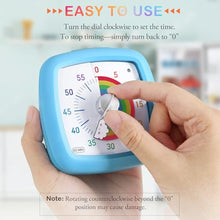 Load image into Gallery viewer, Secura 60-Minute Visual Timer, Silent Study Timer for Kids and Adults, Time Clocks, Time Management Countdown Timer for Teaching (Pink)
