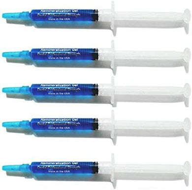 Remineralization Gel Remineralizing and Reduces Teeth Sensitivity After Teeth Whitening Treatment - 5 Syringes of Gel