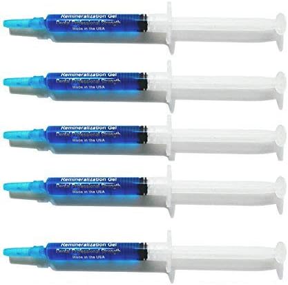 Remineralization Gel Remineralizing and Reduces Teeth Sensitivity After Teeth Whitening Treatment - 5 Syringes of Gel