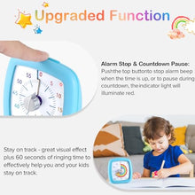 Load image into Gallery viewer, Secura 60-Minute Visual Timer, Silent Study Timer for Kids and Adults, Time Clocks, Time Management Countdown Timer for Teaching (Pink)