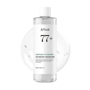 Anua Heartleaf 77 Soothing Toner I pH 5.5 Trouble Care, Calming Skin, Refreshing, Hydrating, Purifying, Cruelty Free, Vegan,(250ml / 8.45 fl.oz.)