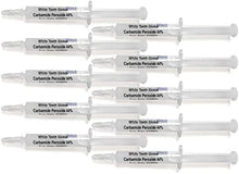 Load image into Gallery viewer, 10 Syringes (3ml) New Strongest 44% Carbamide Peroxide Teeth whitening Gel (Mouth Trays NOT Included)
