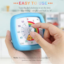 Load image into Gallery viewer, Secura 60-Minute Visual Timer, Silent Study Timer for Kids and Adults, Time Clocks, Time Management Countdown Timer for Teaching (Pink)