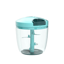 Load image into Gallery viewer, Manual Food Chopper Vegetable Cutter, Hand String Vegetable Chopper Onions Cutter for Vegetable Fruits Nuts BPA Free Food Safe Material, 550ml Gray