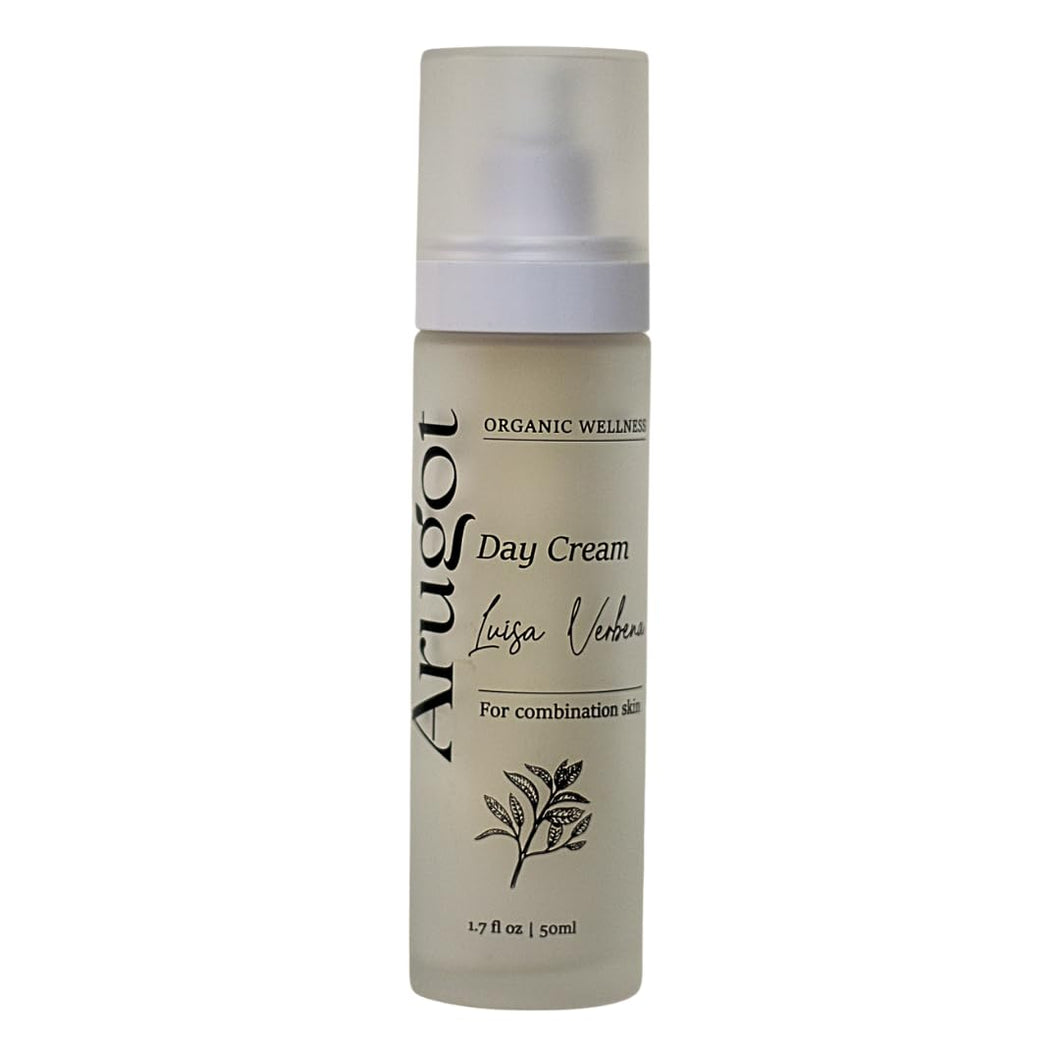 Luisa Verbena Organic Verbena Day Cream, Skin Moisturizer for Face & Neck, Made in Israel, 1.7 ounces