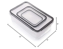 Load image into Gallery viewer, 50-Piece Plastic Food Storage Containers with Lids (24 Containers &amp; 24 Lids) - Leakproof, BPA-Free, Meal Prep Containers, Reusable Lunch Storage Set for Kitchen Organization (Pack of 50)
