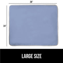 Load image into Gallery viewer, Ironing Board Cover and Pad, Silicone Coating, Thick Scorch Resistant Padding, Heavy Duty Iron Covers Standard Boards, Hook and Loop Fastener Strap, Silver, 15x54