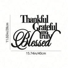 Load image into Gallery viewer, HELLOYOUNG Metal Wall Sign Farmhouse Decor Personalized Christian Scri