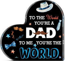 Load image into Gallery viewer, Acrylic Heart Plaque Decorative Sign 4X4 Inch Heart Shaped Acrylic Blo