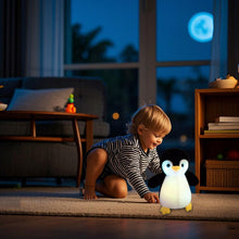 Load image into Gallery viewer, Light up Penguin Stuffed Animal Glow Perky Adorable LED Floppy Plush T