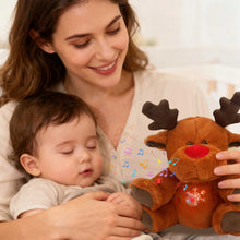 Load image into Gallery viewer, Glowing Breathing LED Light Up Stuffed Animal Soothing Cuddle Companio