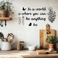 Load image into Gallery viewer, 2 Sheets Thankful Grateful Blessed Stickers 2 Styles Home Entryway Let