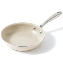 Load image into Gallery viewer, Redchef Nonstick Frying Pans Set, Ceramic Pan Skillet, Non Toxic Pans for Cooking, 8&quot; 9.5&quot; 11&quot; Ceramic Frying Pan Set PFAS &amp; PTFE &amp; PFOA Free with Stay Cool Handle, Dishwasher &amp; Oven Safe, Beige White