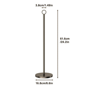 Toilet Paper Holder Stand(with Reserve Function), Free-Standing Spare Rolls Storage Holder, Stainless Steel