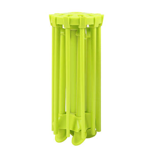 Collapsible Pasta Drying Rack - Spaghetti Noodle Drying Rack with 10 Bar Handles White