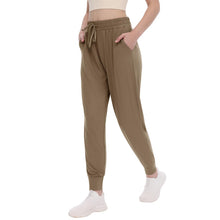 Load image into Gallery viewer, TNNZEET Women's Joggers with Pockets - High Waisted Sweatpants Tapered Leg Drawstring Lightweight Athletic Pants