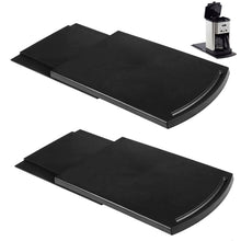 Load image into Gallery viewer, HauSun Handy Sliding tray Sliding Tray Mat for Coffee Maker,Kitchen Appliance Moving Caddy,Countertop Stoage for Air Fryer, Blender, Stand Mixer,Food Processors,1 set